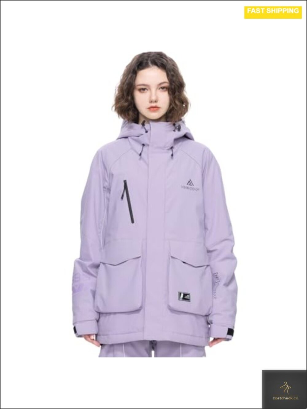 Men's Women's Ski Snowboard Jacket Baggy Hooded Waterproof